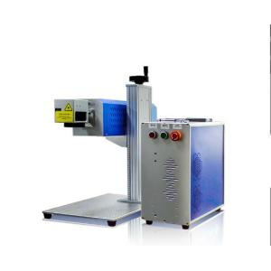 Leather CO2 Laser Marking Machine / Glass Bottle Fiber Laser Marking System