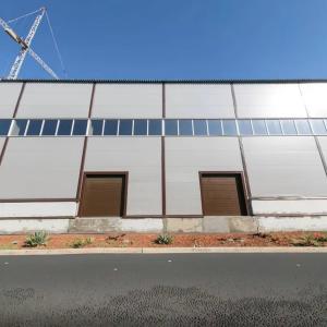 Lightweight Prefab Steel Warehouse Building , Prefab Steel Frame Commercial