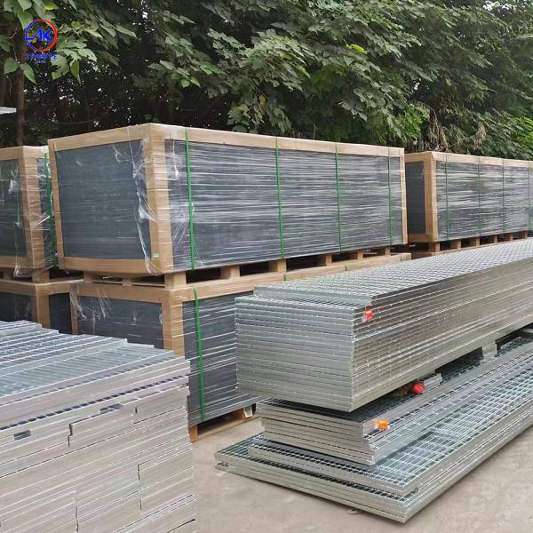 Steel Floor Decking Industrial Steel Grating with Stainless Steel Texture and Welding Process