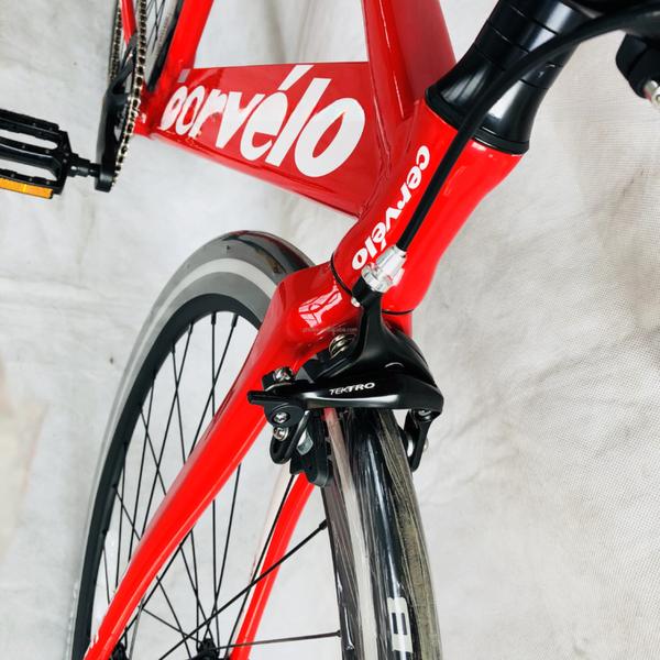 12KG 700C Single Speed Track Aluminum Frame Fixed Gear Bike with Carbon Fiber Fork