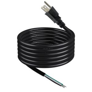 NEMA 5-15P to 5-15R Power Cord 0.5m SJT 16AWG 125V 15A