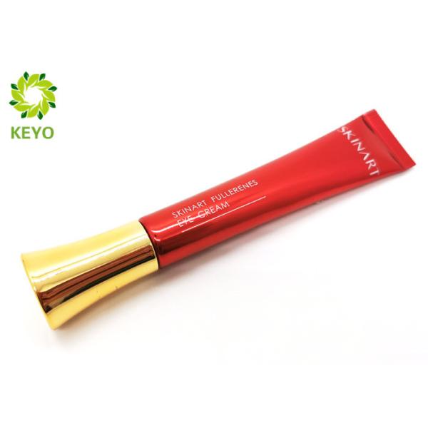 Buy 20g Plastic Material Cosmetic Cream Tube With Golden Color Screw Cap at wholesale prices