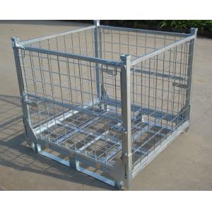 Welded Wire Mesh Storage Container With High Duty