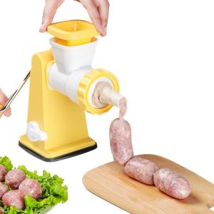Multifunction Meat Mincer Sausage Maker ABS PC Household Hand Crank