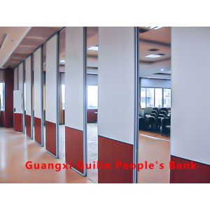 STC Rating 42-56dB Movable Partition Wall with 6061-T6 Profile and Q235 Steel