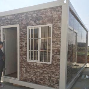 Modular Portable Site Office Container Anti Rust Steel Prefab Modular House