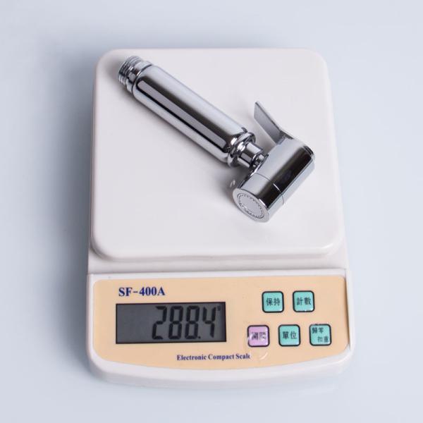 Buy Chrome Plated Handheld 288g Brass Bidet Shattaf at wholesale prices