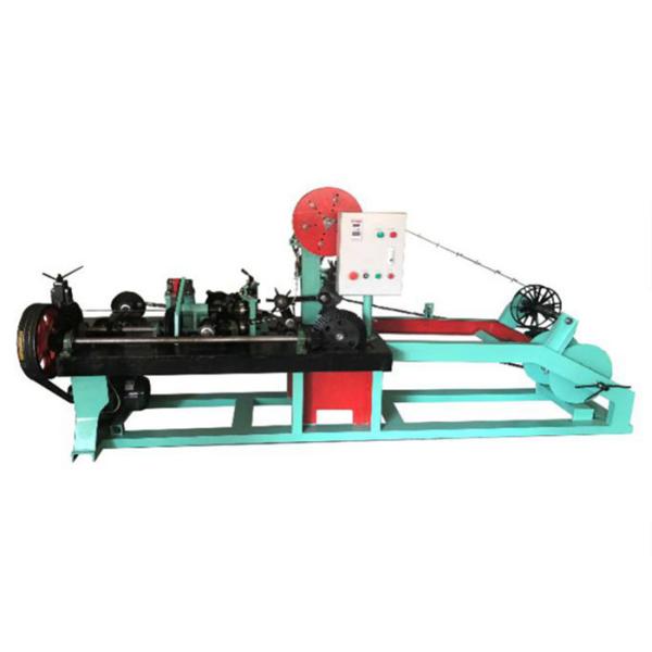 Auto Reverse Twisted Barbed Wire Fence Making Machine Pvc Coated Stable Operation