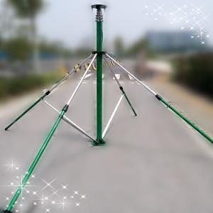 Portable Trolley 9M 20KG Antenna Telescopic Mast