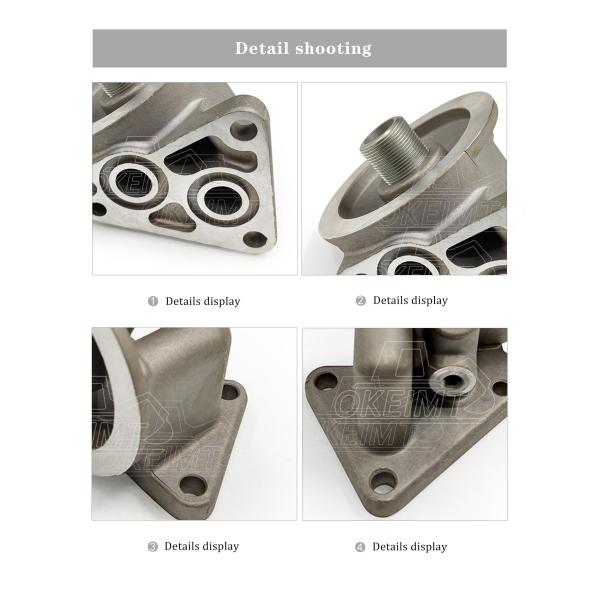 Factory Supply Discount Price Excavator Accessories Oil Grid Holder Oil Filter Head E200B 192-6