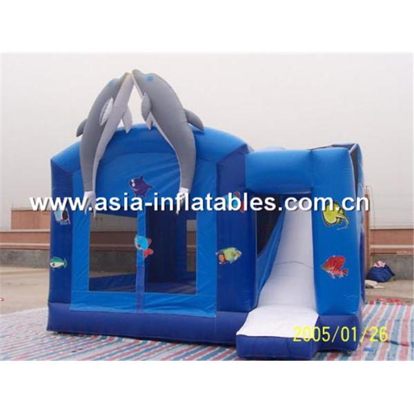 Buy Dolphin Inflatable Amusemnet Park Combo for Game at wholesale prices
