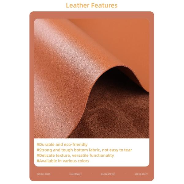 PVC Faux Suede Leather Fabric Anti Fouling For Handbag / Mouse Pad Cover