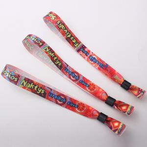 Custom Size Colored Wrist Bands For Souvenir / Decoration / Activity
