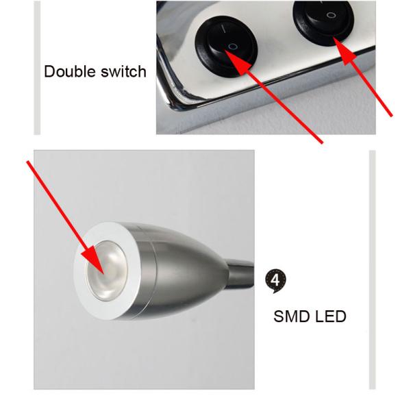 Fabric Led Wall Lights Cloth Lamp Stair Hotel Corridor Living Room Bedroom Aisle Bedside bed headboard lamp (WH-VR-82)