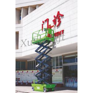 Quality Aerial Work Platform Self Propelled Scissor Lift 6m 8m 230kg Loading Capacity with Extension Table for sale