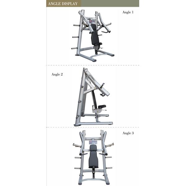 Incline Hammer Exercise Chest Press Machine / Commercial Strength Bodybuilding Gym Equipment