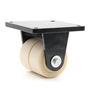 Steel Body 3000kg 6 Inch Double Wheel Swivel Casters Aging Resistance