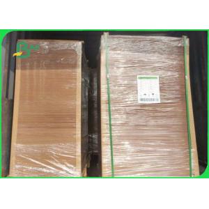 Grade AA 300gsm 350gsm Brown Kraft Paper Board For Packing Boxes