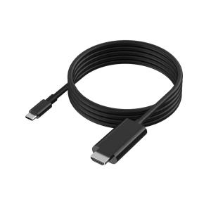 Quality Black Type-C To HDMI 1.4 Cable High Resolution Video Output 30HZ 4K Cable for sale