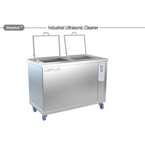 China Dual Tanks Ultrasonic Cleaning System for Metal Parts Degrease on sale