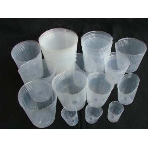 Small Fence Orchid 10L Clear Plastic Nursery Pot 27cm PE Indoor Plant Pots