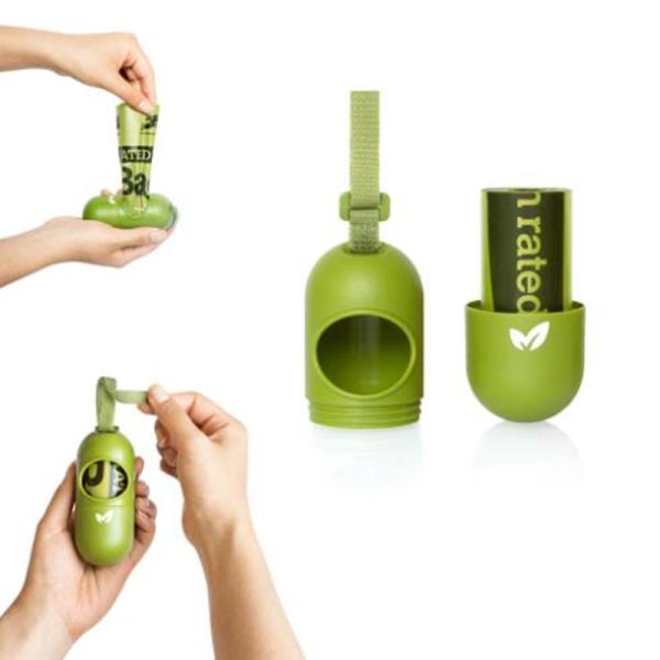 Buy 20 Micron Thickness PLA Plastic Biodegradable Poop Bags Custom Designed at wholesale prices