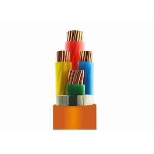 Flame Retardant 0.6 / 1KV LowSmoke Halogen Free Cable Orange Outer Sheath CE