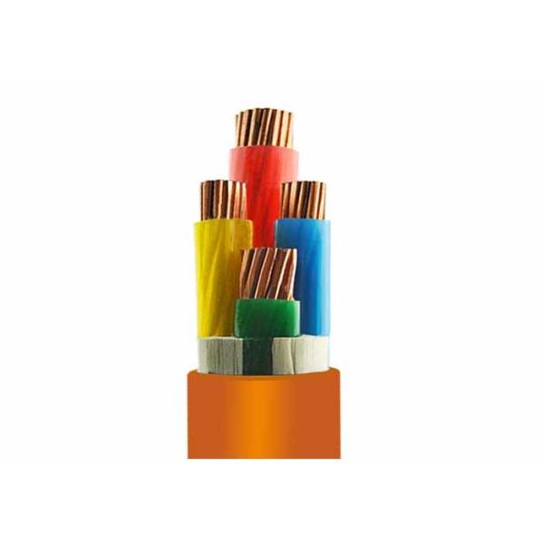 Flame Retardant 0.6 / 1KV LowSmoke Halogen Free Cable Orange Outer Sheath CE