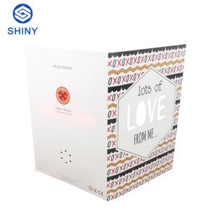 Happy Birthday Gifts Music Printing Greeting Card Cute Paper Customized