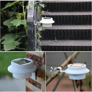 Solar Powered Gutter Lights White
