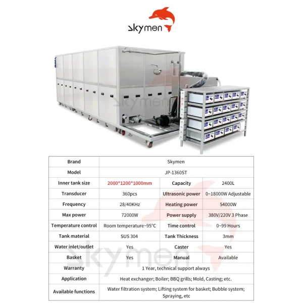 Industrial Ultrasonic Cleaner for Petroleum Extraction Machine Cleaning