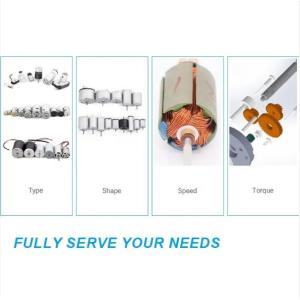 Miniature 10 Mm Tape Recorder Industrial DC Motor Low Noise Level