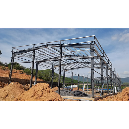 Buy Pre Fabricated Steel Structure Construction , Industrial Metal Structure Fabrication at wholesale prices