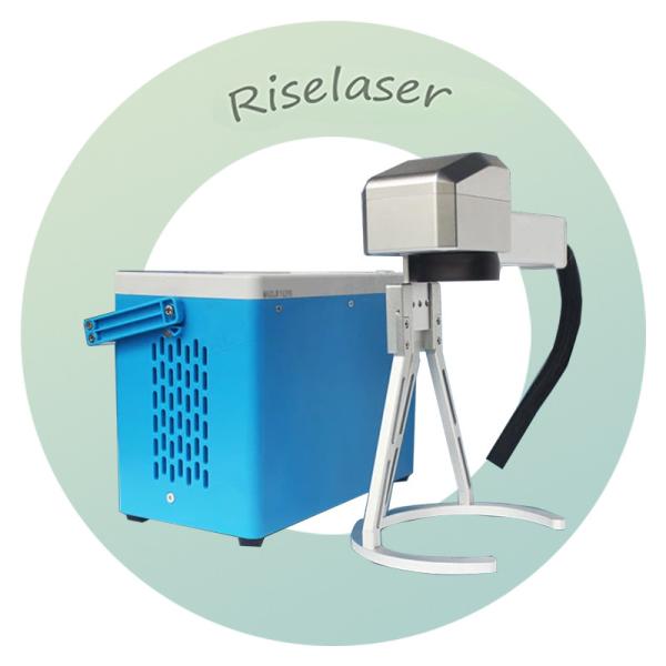 Buy Portable 20w Fiber Laser Marking Machine Metal Engraving Machine at wholesale prices