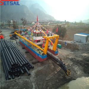 31.1 Meter Total Length US Set Sail 10inch Cutter Suction Silt Dredger with
