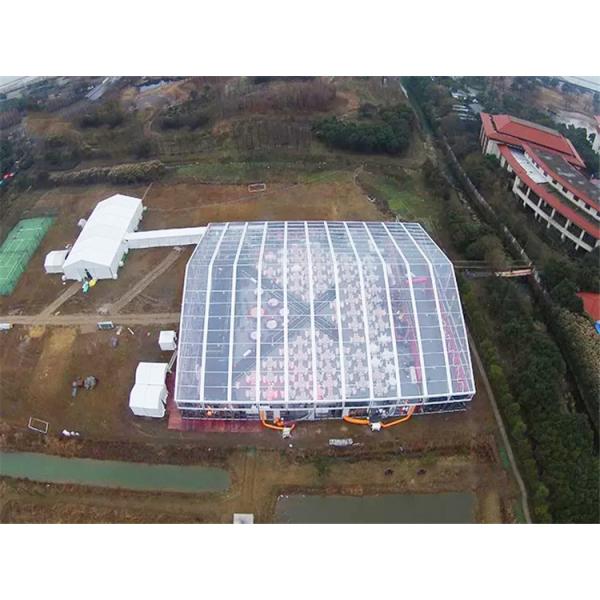 Buy UV Resistant Wedding Event Tents With White Lining Curtain at wholesale prices