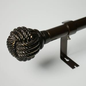 19mm 22mm Single Bracket Adjustable Pipe Curtain Rods