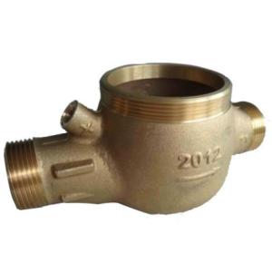 DN15-DN50 Customized Bronze Water Meter Body ISO 9000 Certification