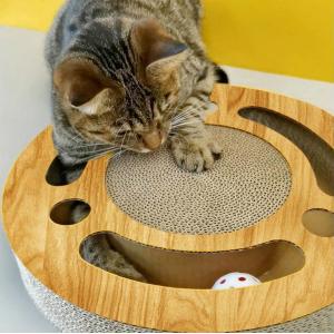 Cat Toy Ball Sustainable Wooden Ideal for Interactive Play and Exercise