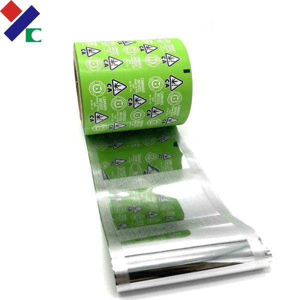 Laminated Flexible Cold Seal Film 2000mm 30micron VMCPP For Automatic Packing