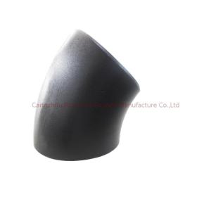 SGP XXS Pipe Fitting Elbows ASTM A234 WPB Forged Seamless 45 Degree