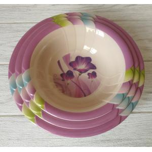 OEM ODM Round Melamine Soup Plate with Customized Logo Acceptable