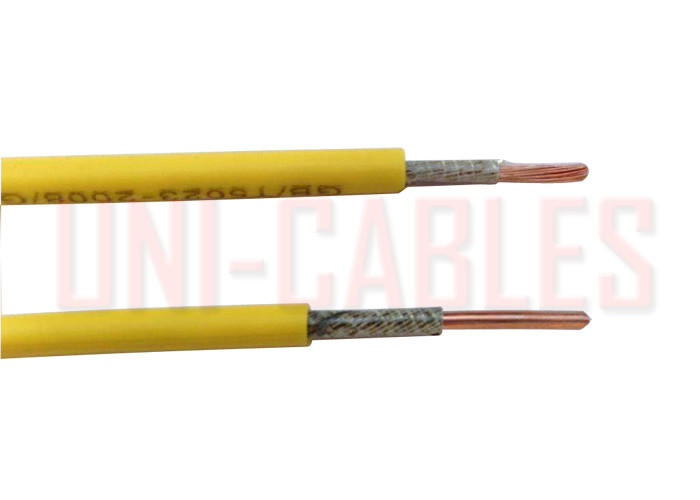 Quality Single Core Fire Resistance Cable BS6387 Copper Conductor Mica Tape Braided Wire for sale