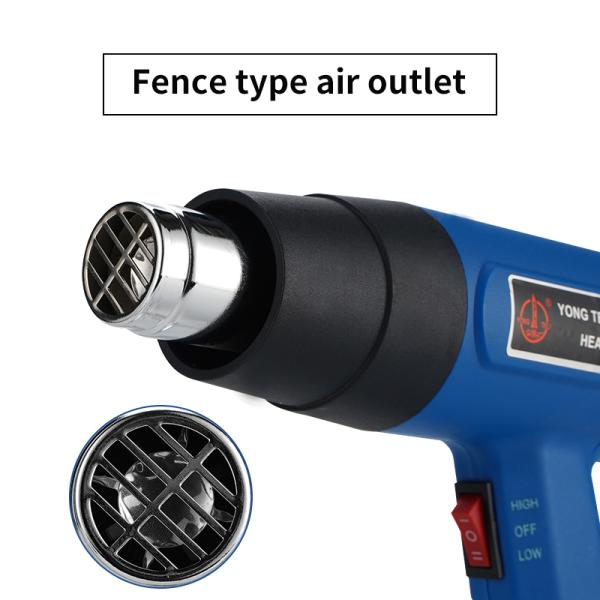 2000W Electric Hot Air Heat Gun for Portable Hand Held Shrink Wrapping at 110V/220V