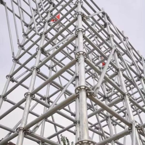 Wholesale Quality Q235 Q355 Ringlock System Scaffolding 30kg/m2 To Europe