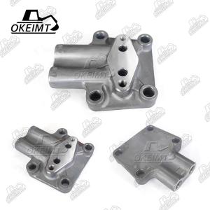 OKEIMT Silver Engine Spare Parts Oil Transfer Plate CAT 320C