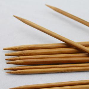 Two Heads Carbonized Bamboo Circular Knitting Needles 60cm Length Transparent