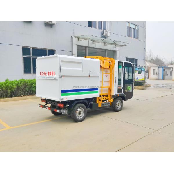 Pure Electric Dumping Bucket Direct Four Wheel Bin Lift Collection Transportation Garbage Truck