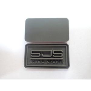 Garment Accessories Embossed Clothing Custom Rubber Logo Label PVC Patch