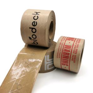 Single Sided Eco Friendly Brown Kraft Packing Tape